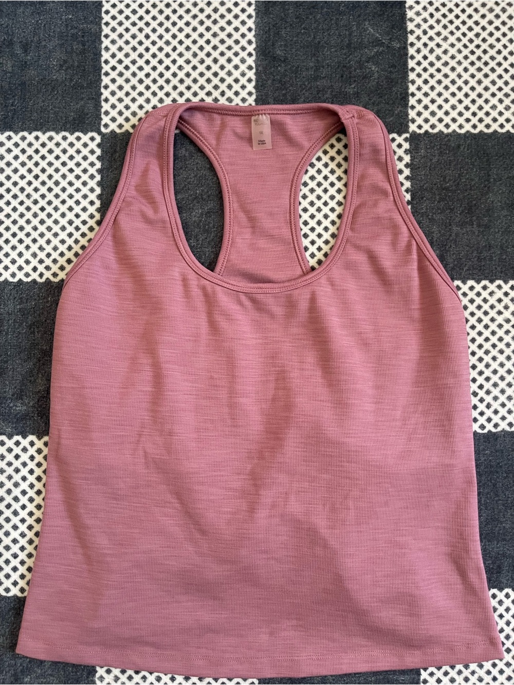 Beyond Yoga Mauve Racerback Tank Top